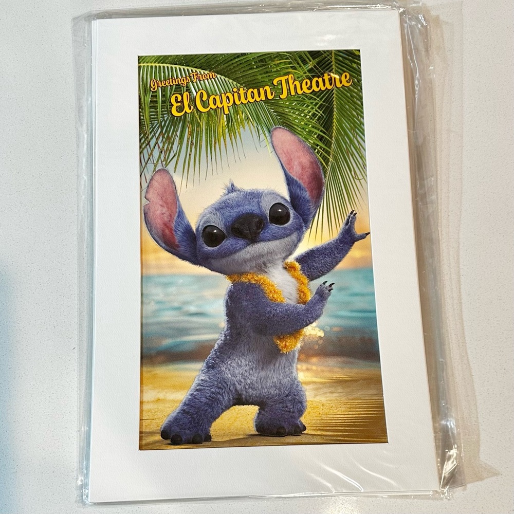 Lilo & Stitch El Capitan Lithograph
